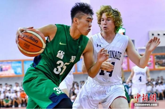 　　資料圖：中美青少年籃球友誼賽。<a target='_blank' href='http://www.chinanews.com/'>中新社</a>記者 陳驥旻 攝