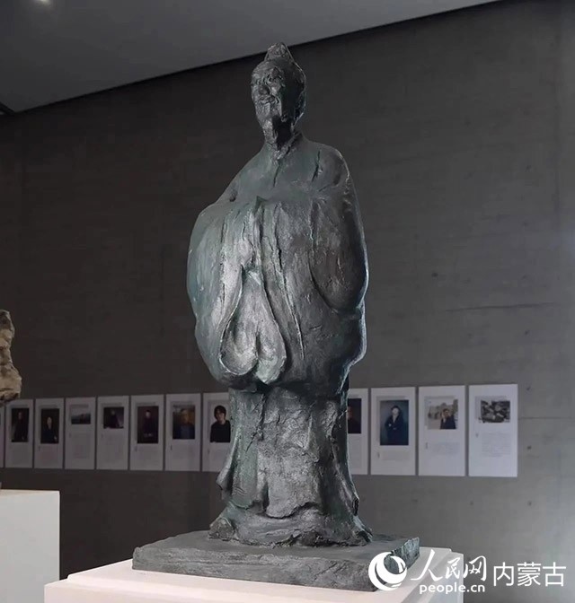 吳為山作品《管子》。實(shí)習(xí)生 楊光攝