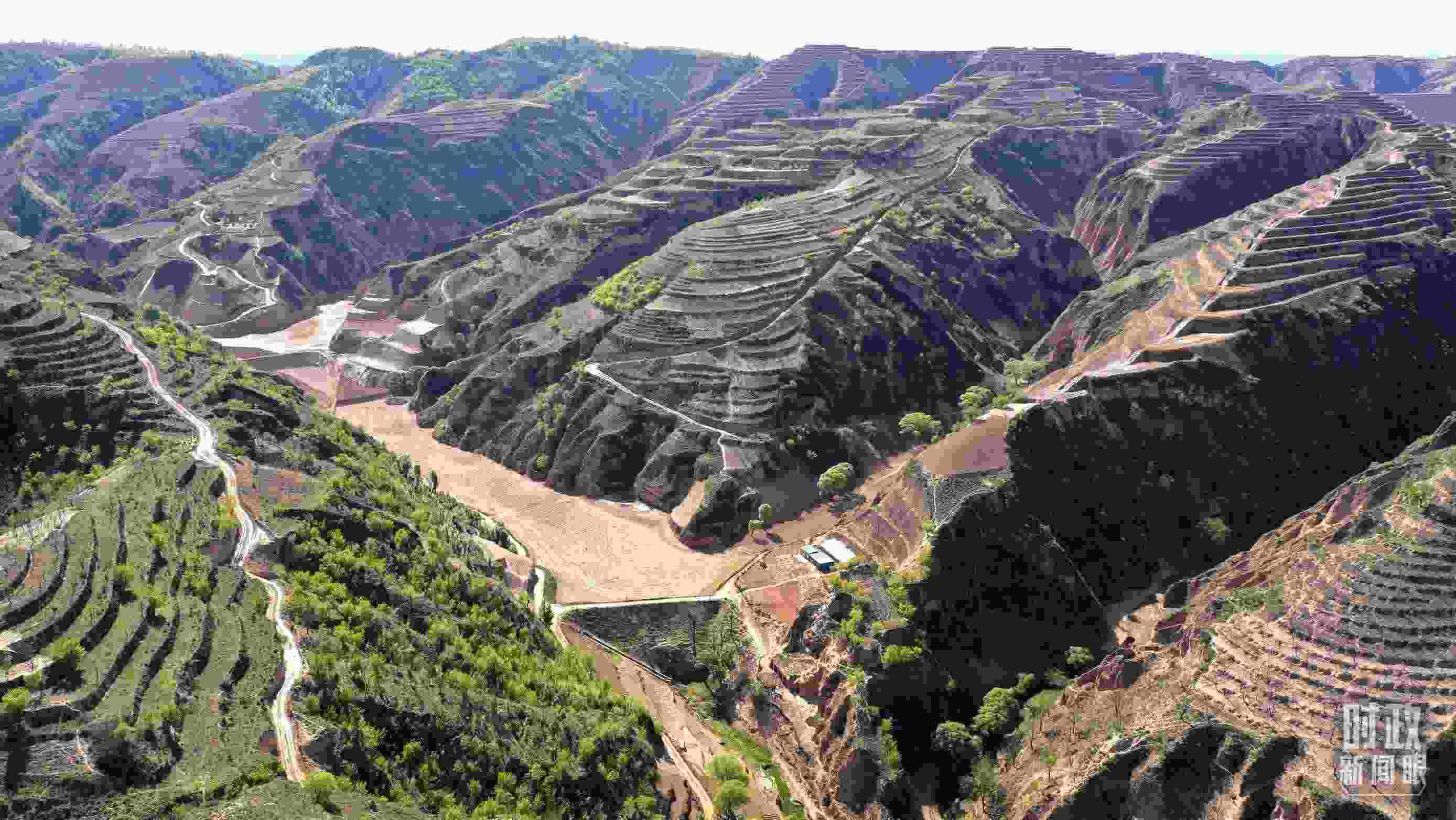 △陜西高原地貌。（圖／視覺中國）