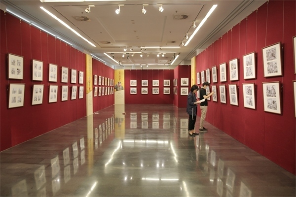 展覽現(xiàn)場(chǎng)。出版社供圖