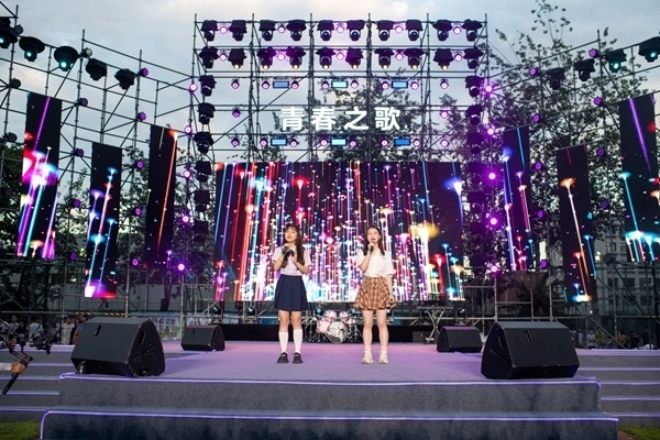 歌會(huì)現(xiàn)場。人民網(wǎng)記者 翁奇羽攝