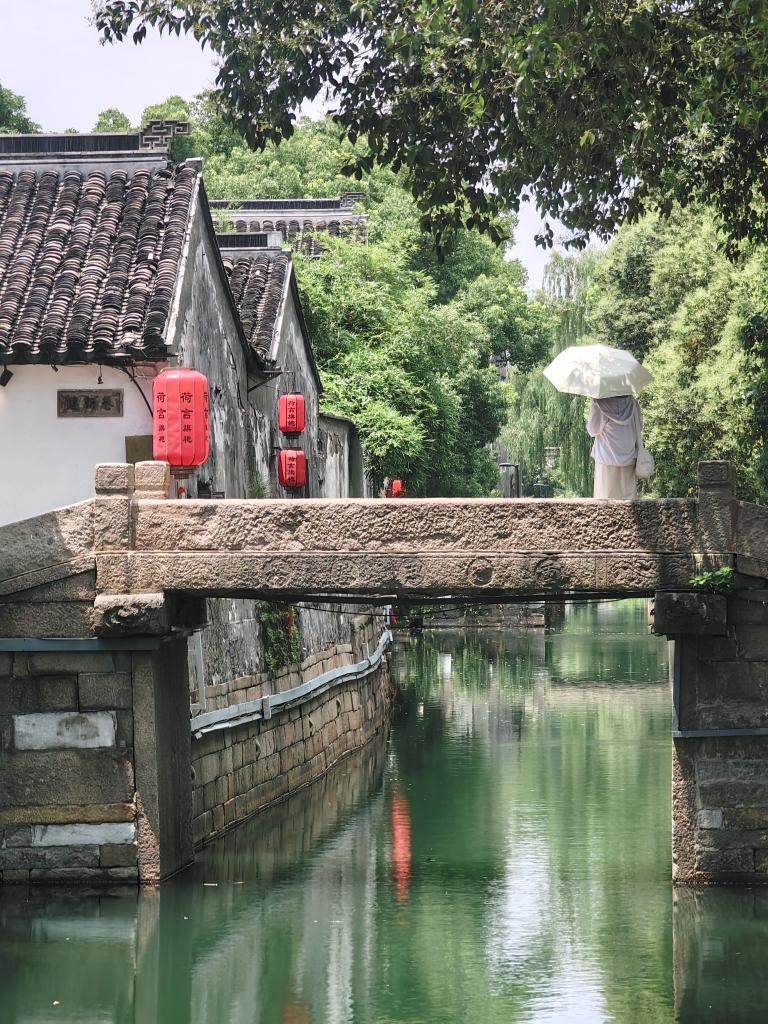 7月6日拍攝的平江歷史文化街區(qū)一景。新華社記者 楊依軍 攝