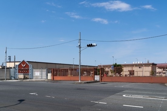  這是2022年6月19日在日本東京拍攝的美軍橫田基地資料照片。新華社記者張笑宇攝