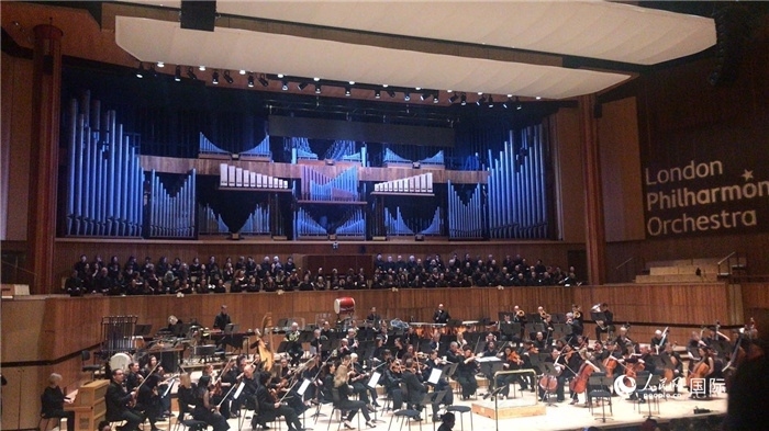 《敦煌·慈悲頌》在倫敦演出。人民網(wǎng) 余穎攝