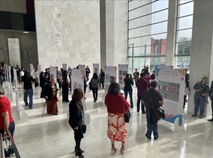 獲獎作品展現(xiàn)場。中國駐圣保羅總領(lǐng)館供圖