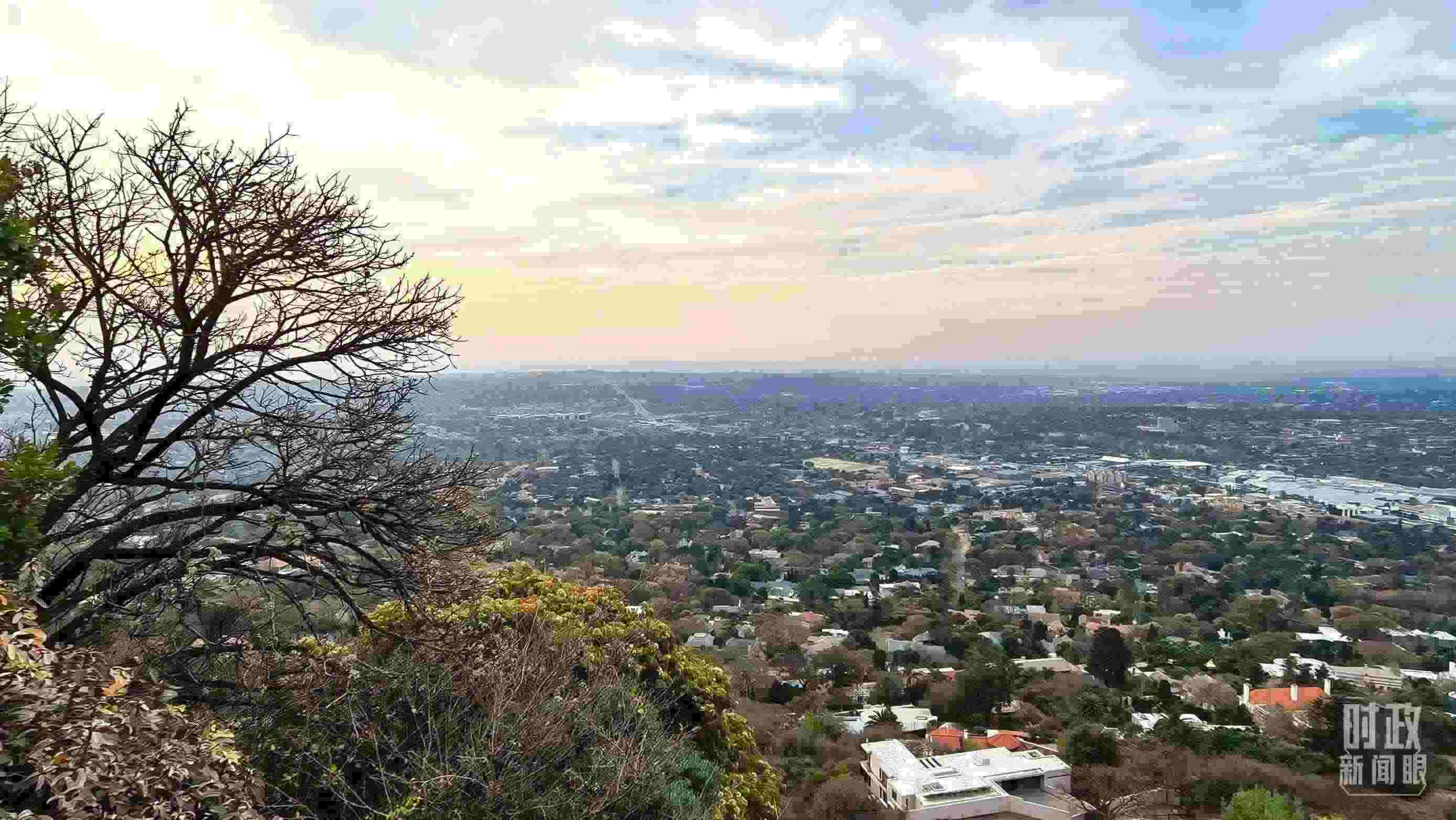 △南非約翰內斯堡。（總臺央視記者韓銳拍攝）