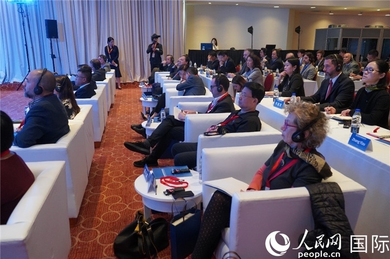 圖為“中拉文明對話論壇”現(xiàn)場。人民網(wǎng)記者 許放攝