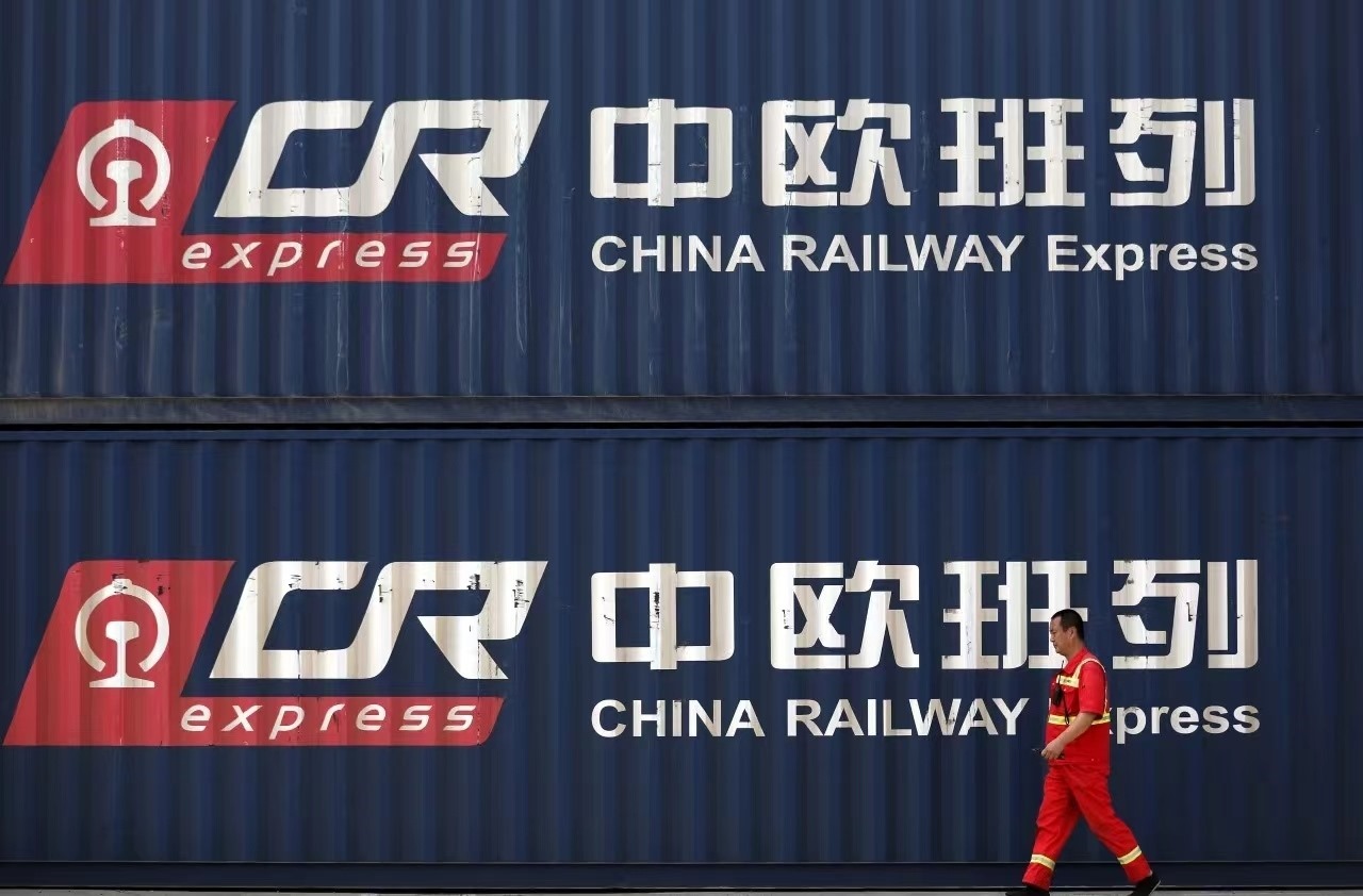 國鐵集團發(fā)布中歐班列全程時刻表成果。國鐵集團供圖