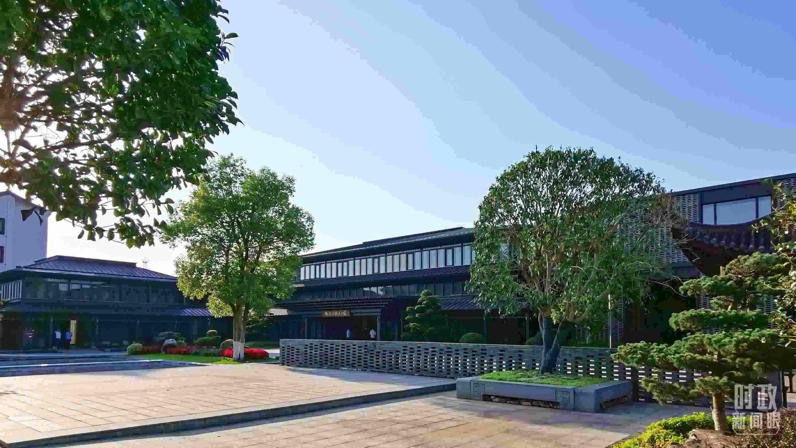 △楓橋經(jīng)驗(yàn)陳列館。（總臺央視記者陳漢章拍攝）