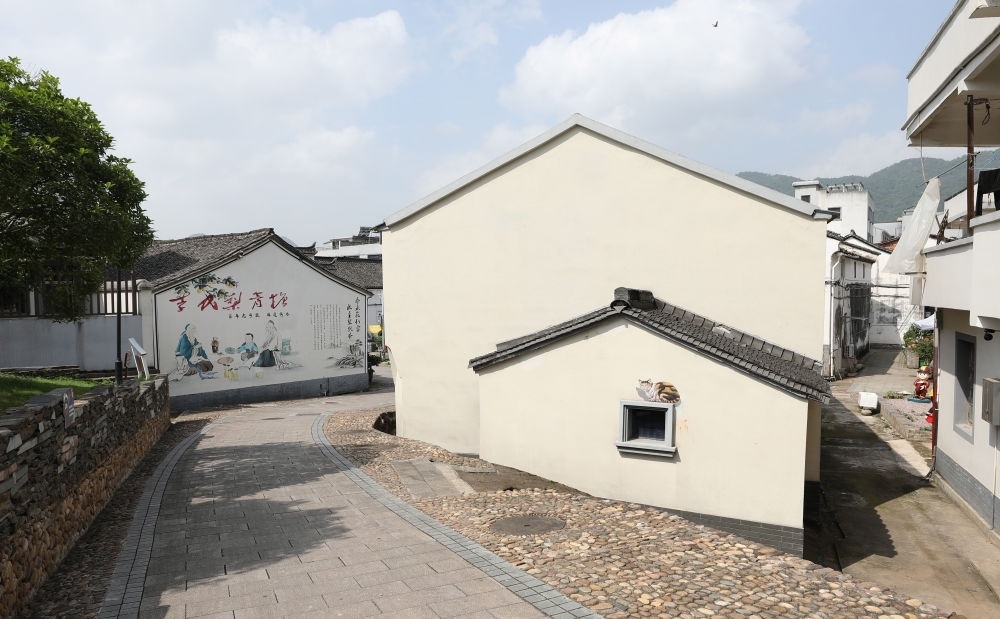 浙江省義烏市李祖村一景（2023年5月23日攝）。