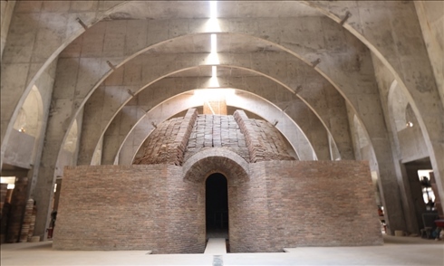 ↑ 景德鎮(zhèn)一處柴窯。（2020年7月13日攝）