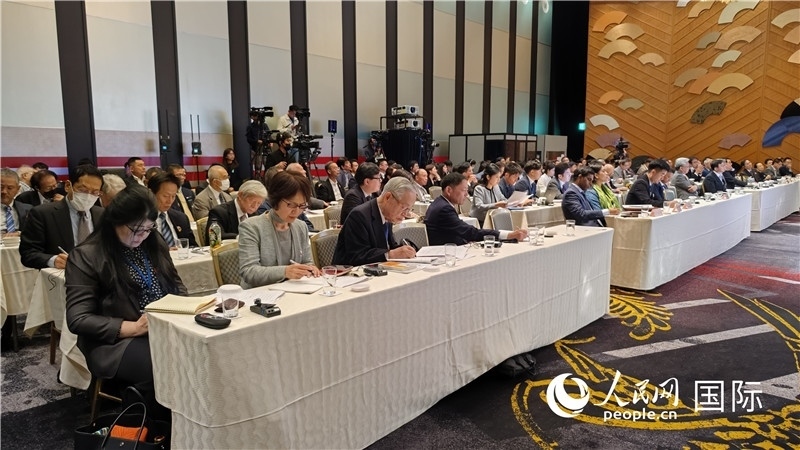 “一帶一路”倡議十周年國際研討會(huì)現(xiàn)場。人民網(wǎng) 蔣曉辰攝