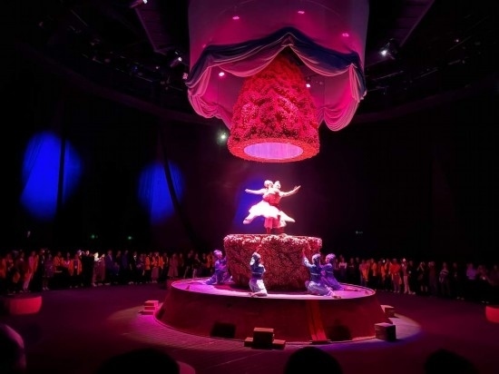 《天釀》演出場(chǎng)景。本報(bào)記者劉書(shū)文攝