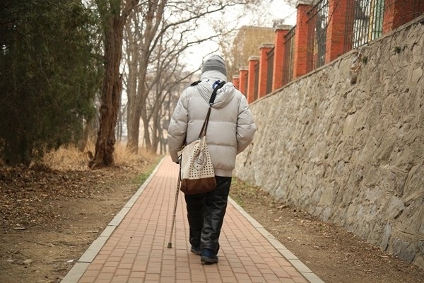 鐘萬勰院士在大連理工大學(xué)校園里。周學(xué)飛攝