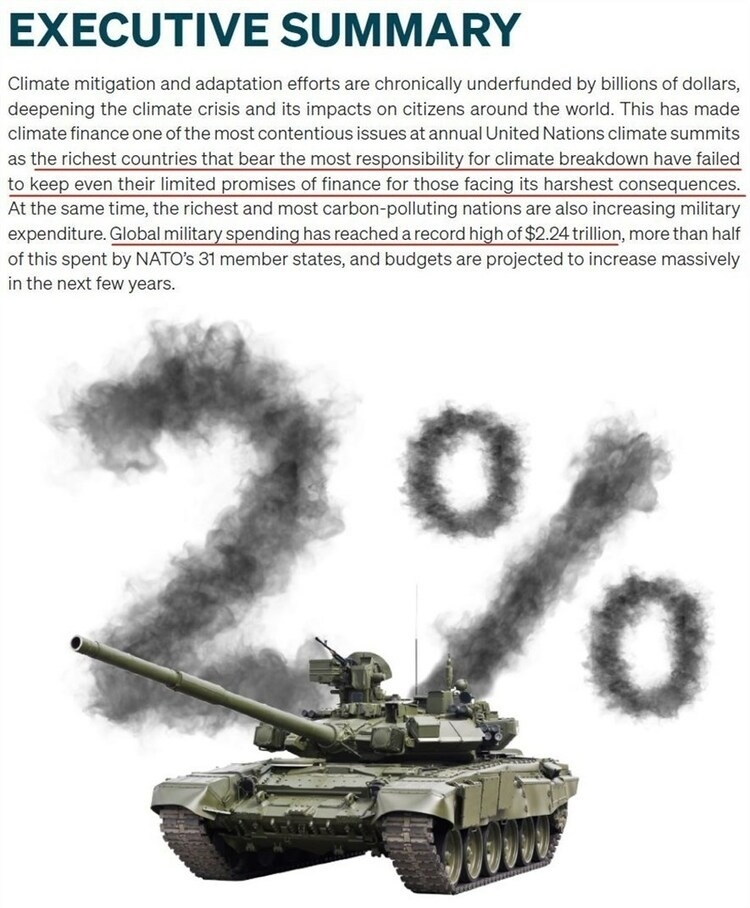 看看北約的“碳足跡”，就知道西方的氣候承諾有多扯