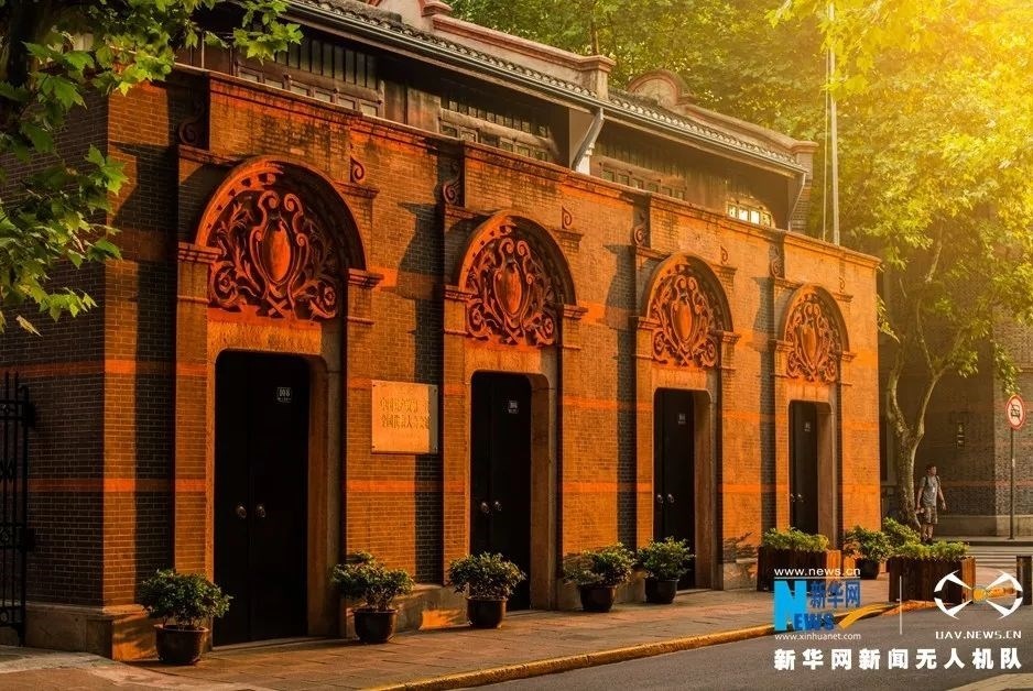 晨曦下的中共一大會(huì)址紀(jì)念館。新華網(wǎng) 吳愷 攝