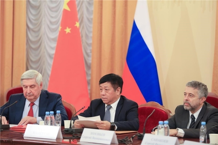 張漢暉大使致辭。駐俄羅斯使館供圖