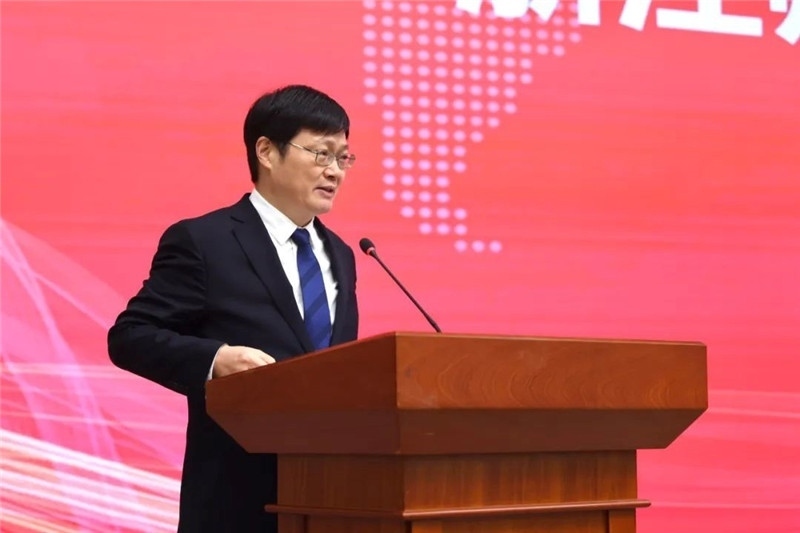 浙江師范大學(xué)校長(zhǎng)蔣云良主持會(huì)議。主辦方供圖