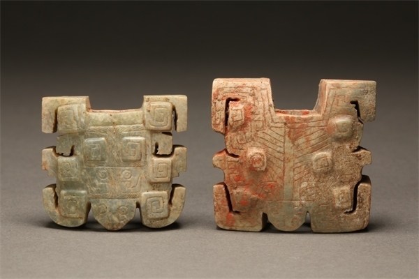 獸面形玉飾件。國(guó)家文物局供圖