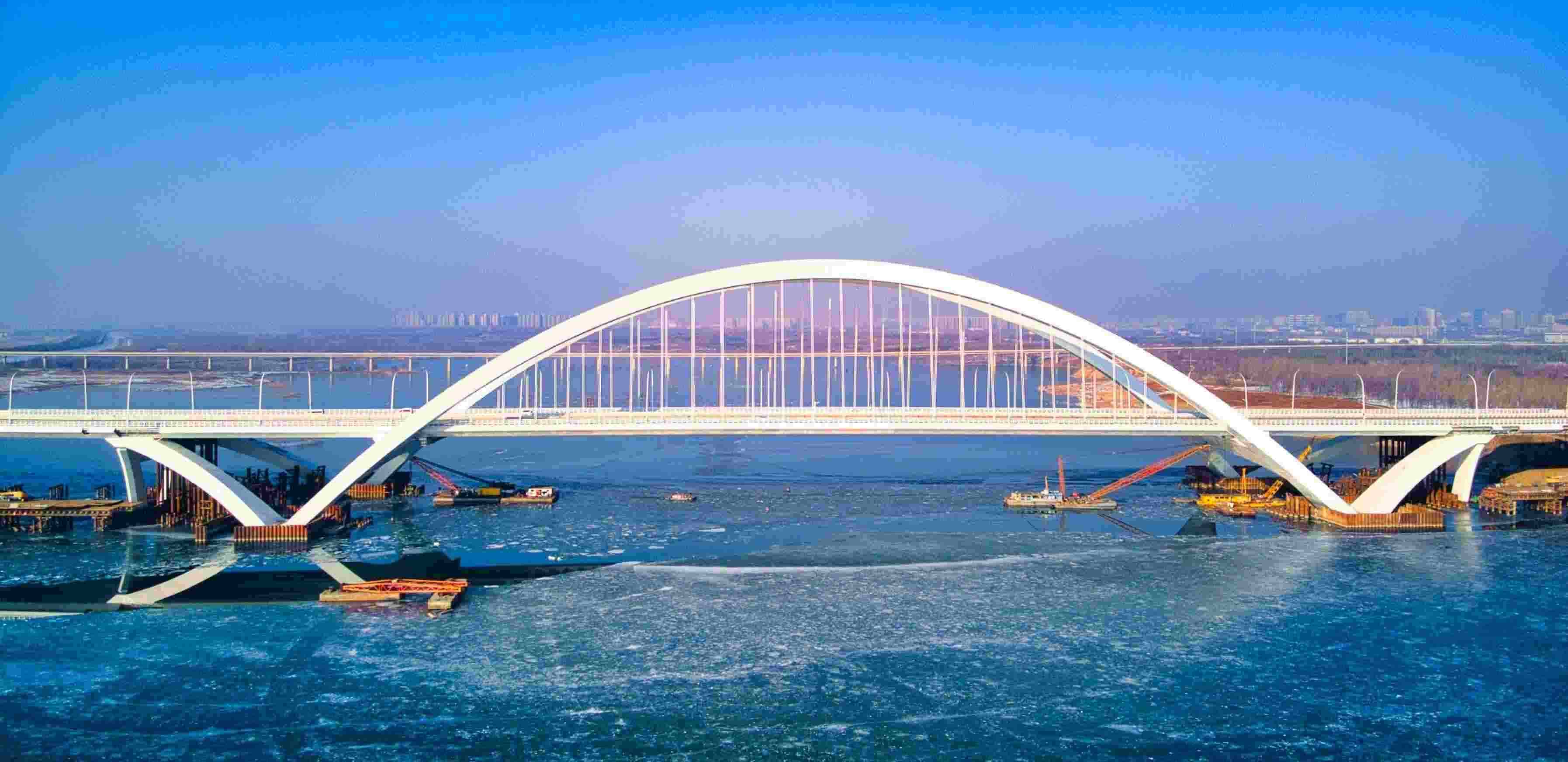 開通后的京雄大橋。受訪方供圖