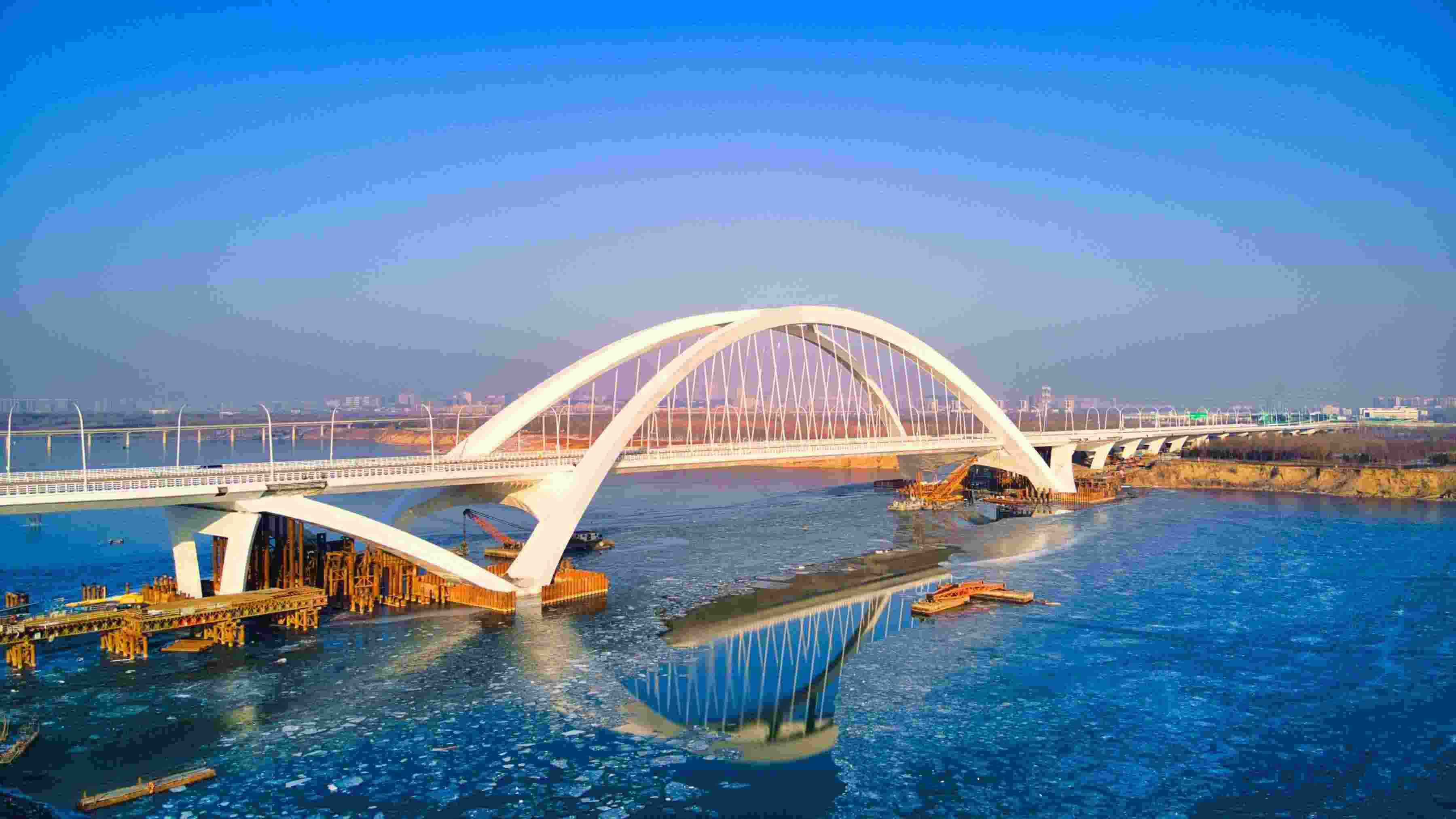 開通后的京雄大橋。受訪方供圖