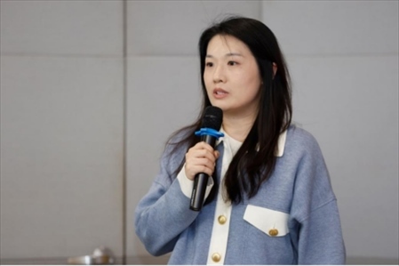 人民在線產(chǎn)品研發(fā)部主任、人民版權(quán)負責(zé)人劉曉曈發(fā)言