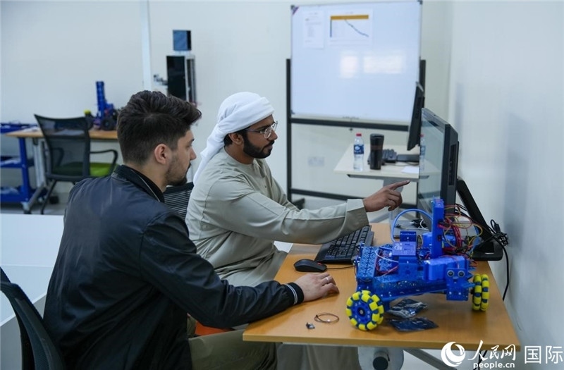 培訓(xùn)中心展示。人民網(wǎng)塔里克·易卜拉欣攝