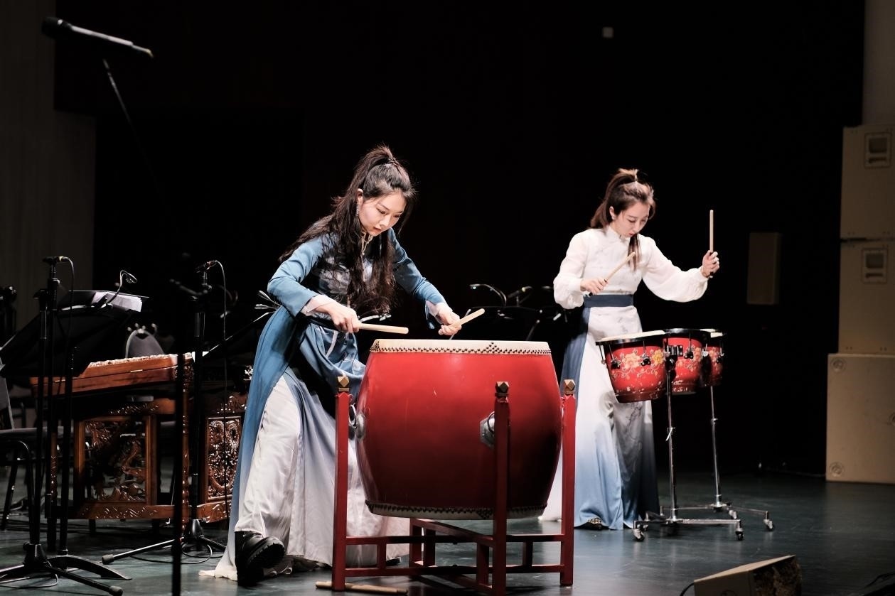 2024“歡樂春節(jié)”新春民族音樂會演出現場。于子恒攝