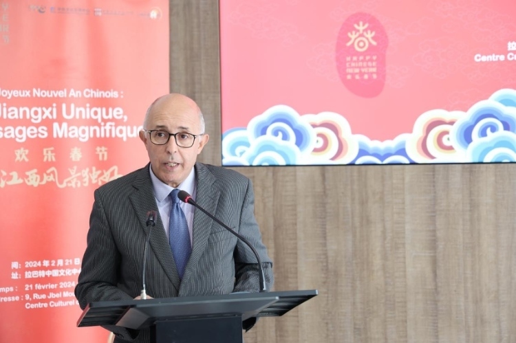 拉巴特文化藝術(shù)遺產(chǎn)復(fù)興協(xié)會主席德里希致辭?；艟z