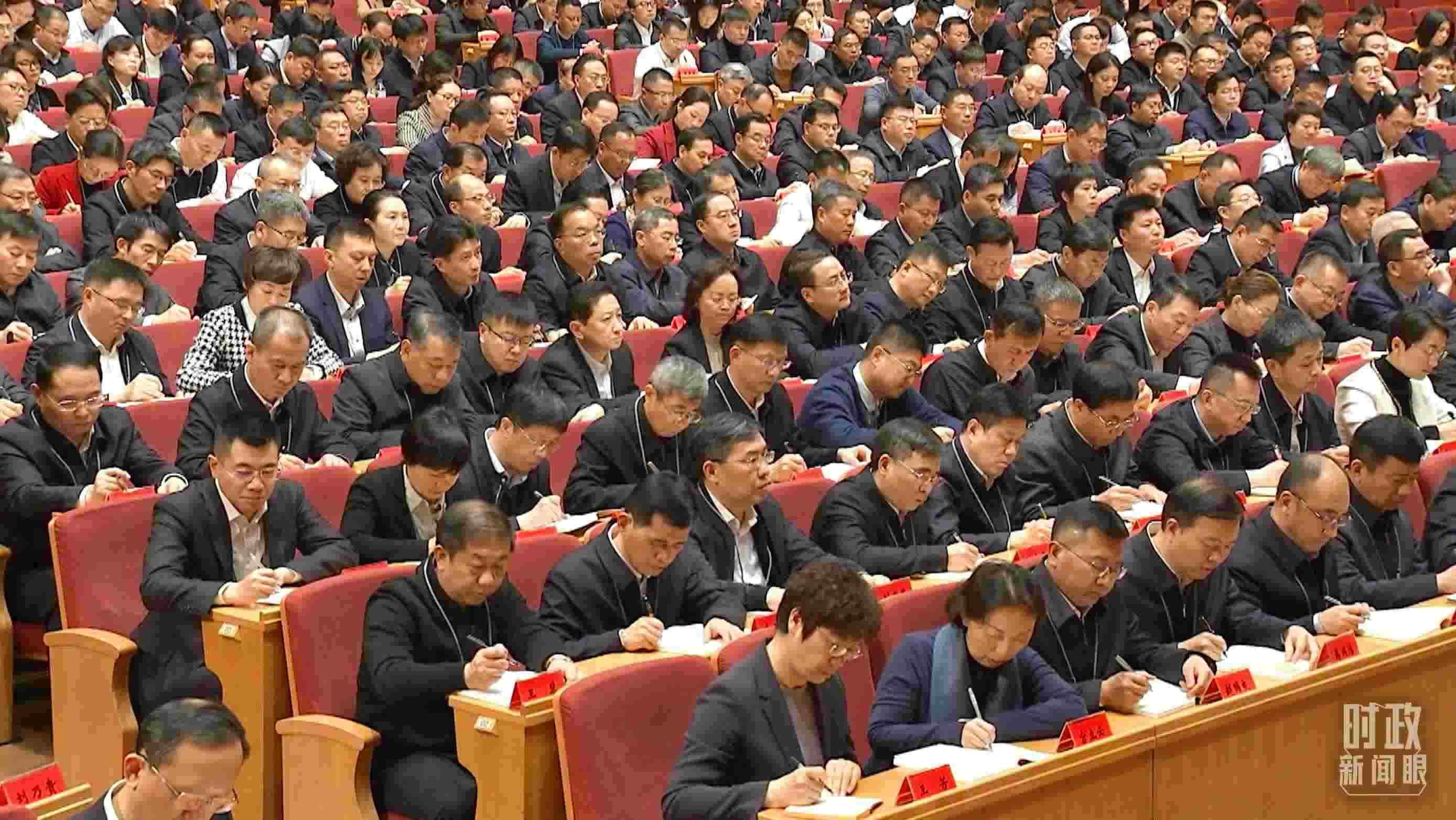 △中青年干部培訓班開班式現(xiàn)場。