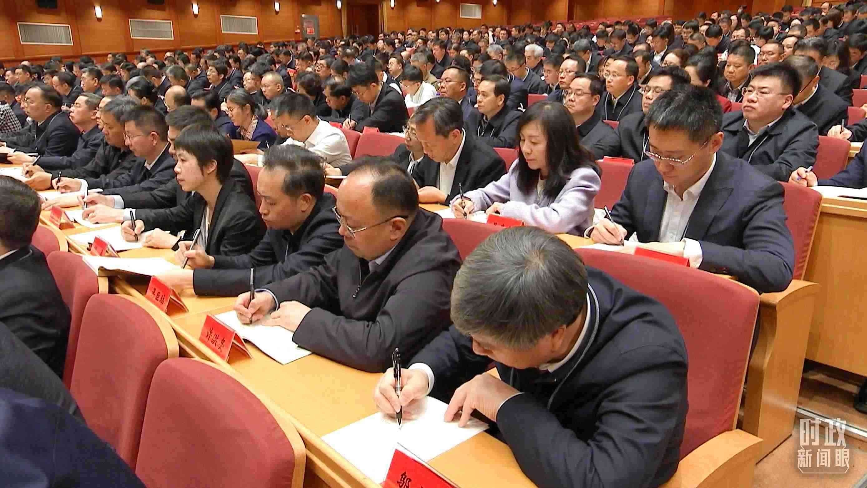 △中青年干部培訓班開班式現(xiàn)場。