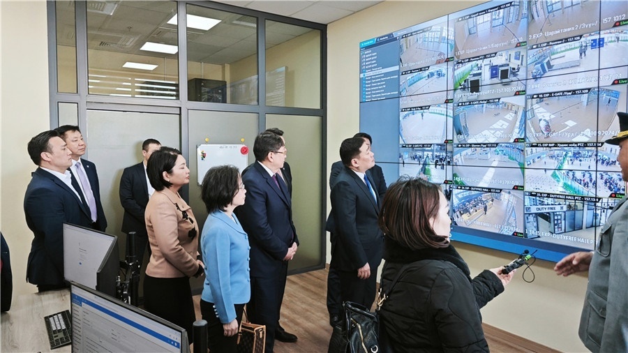 3月24日，中蒙官員考察項(xiàng)目。駐蒙古使館供圖