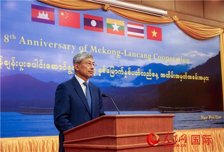 陳海大使致辭。人民網(wǎng)記者 謝佳君攝