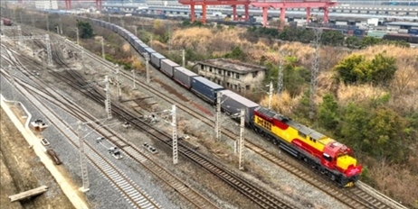 全國鐵路實(shí)行新的貨物列車運(yùn)行圖。國鐵集團(tuán)供圖