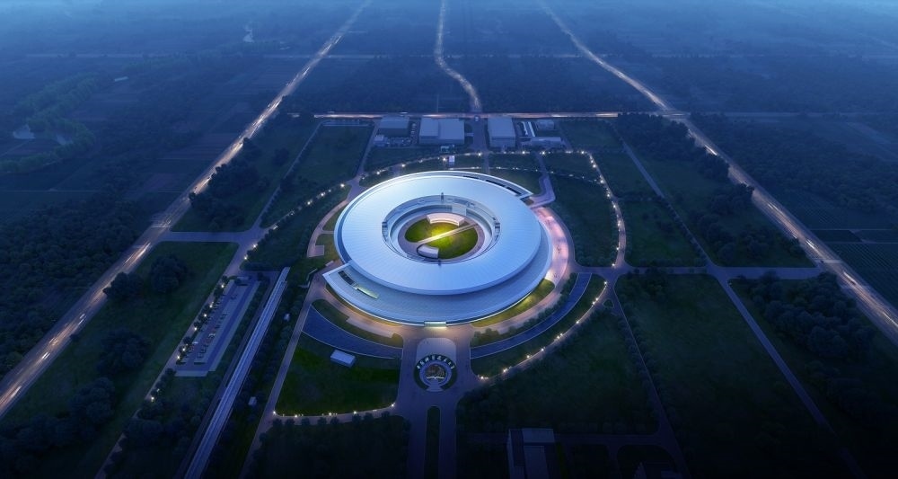 這是合肥先進(jìn)光源效果圖。