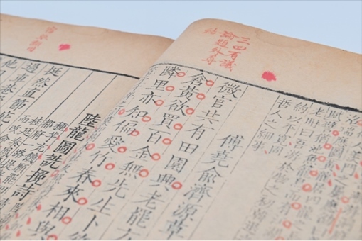 人民教育出版社館藏善本古籍《施注蘇詩》內(nèi)文展示。人教社供圖