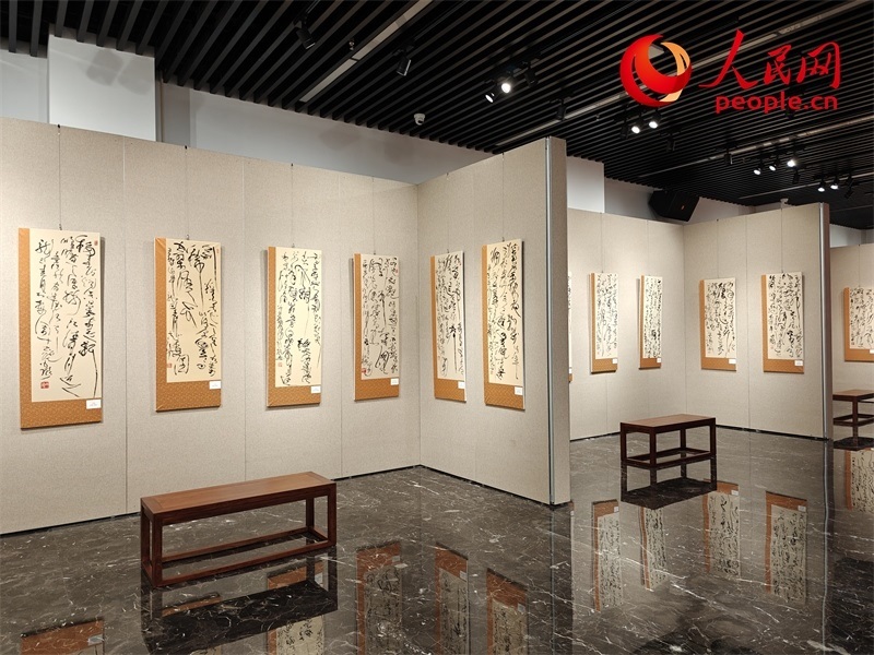 展廳現(xiàn)場。人民網(wǎng)記者 韋衍行攝