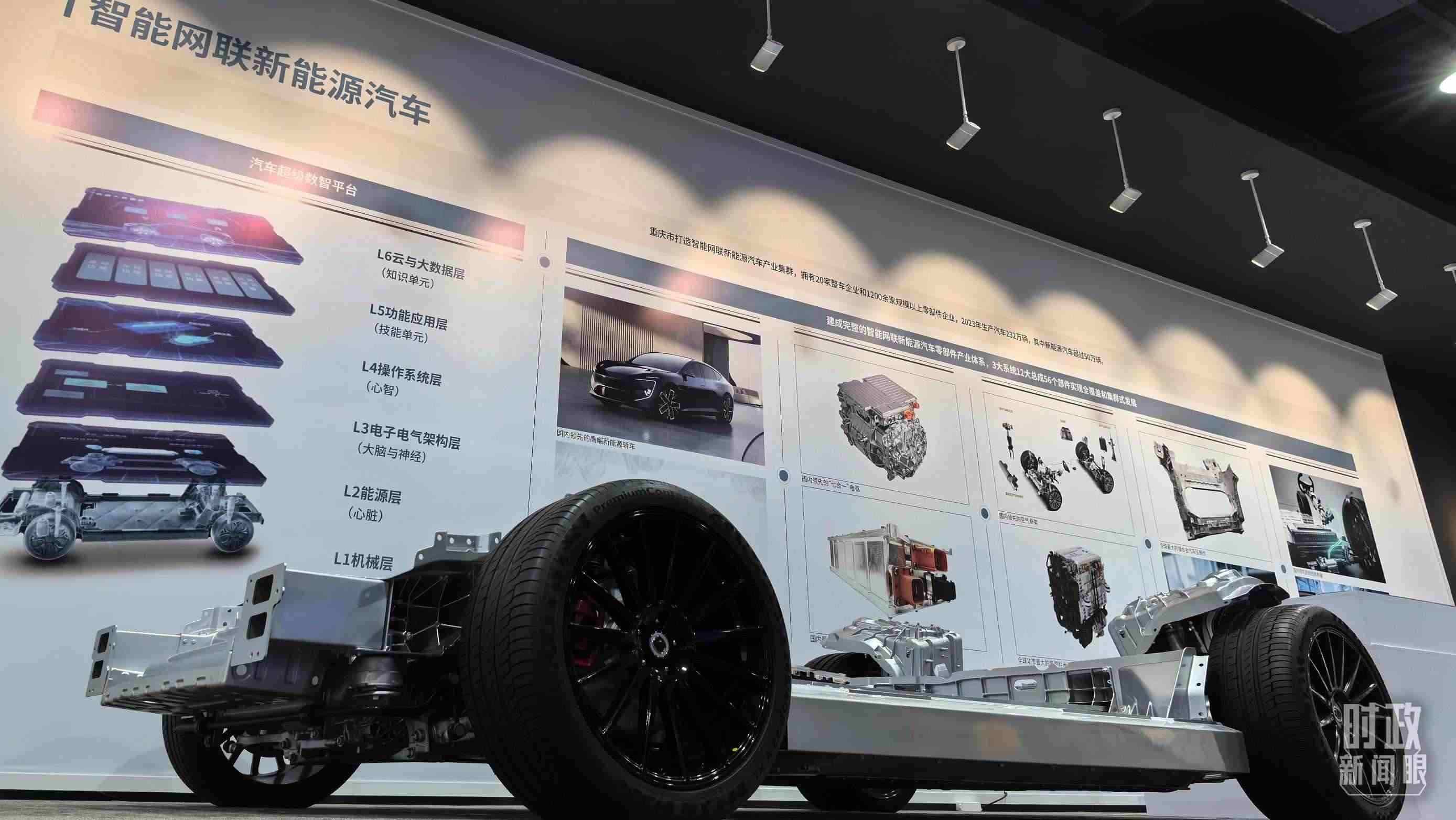 △重慶科技創(chuàng)新和產(chǎn)業(yè)發(fā)展成果展示。（總臺(tái)央廣記者潘毅拍攝）