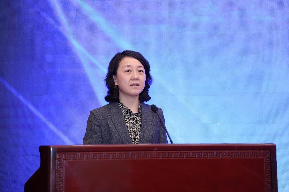 中華全國(guó)新聞工作者協(xié)會(huì)黨組成員、書(shū)記處書(shū)記吳兢致辭。主辦方供圖