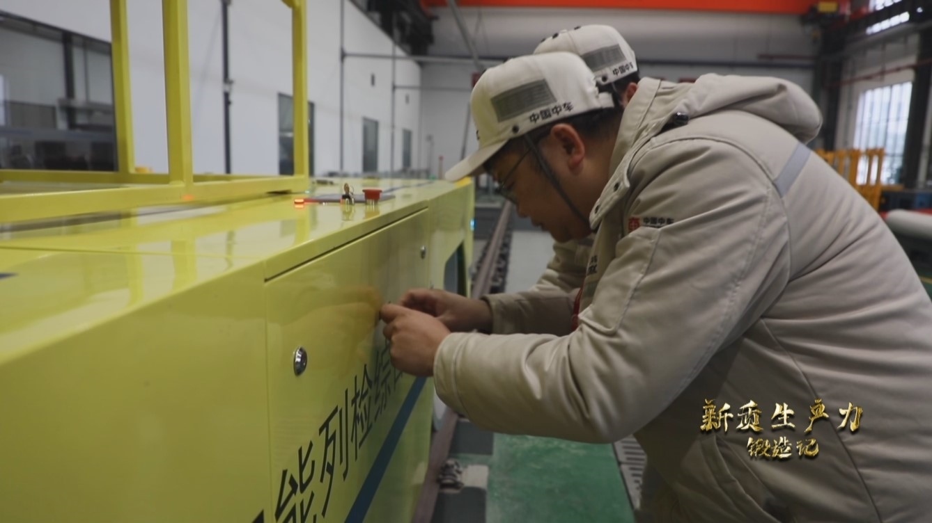 湖南株洲，算法測算團(tuán)隊(duì)正在做地鐵智能化檢測試驗(yàn)。