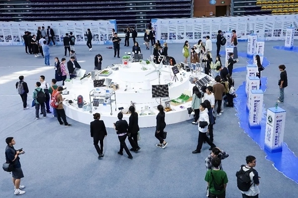 入圍決賽作品成果展。北京建筑大學(xué)供圖