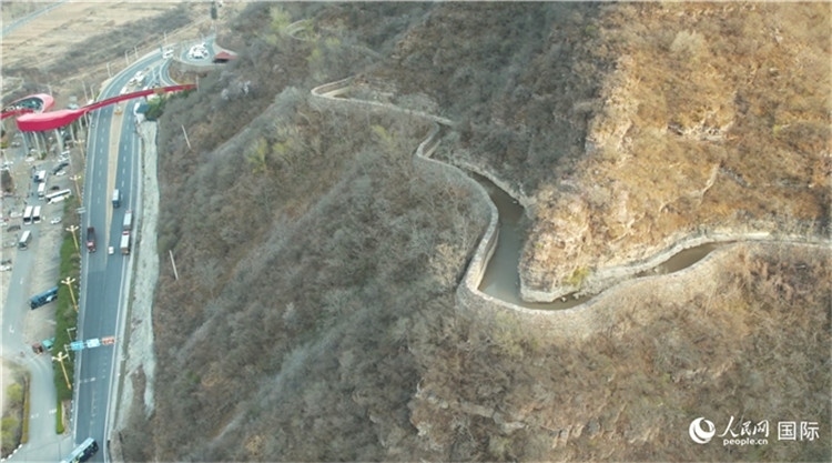 紅旗渠。人民網記者 劉寧攝