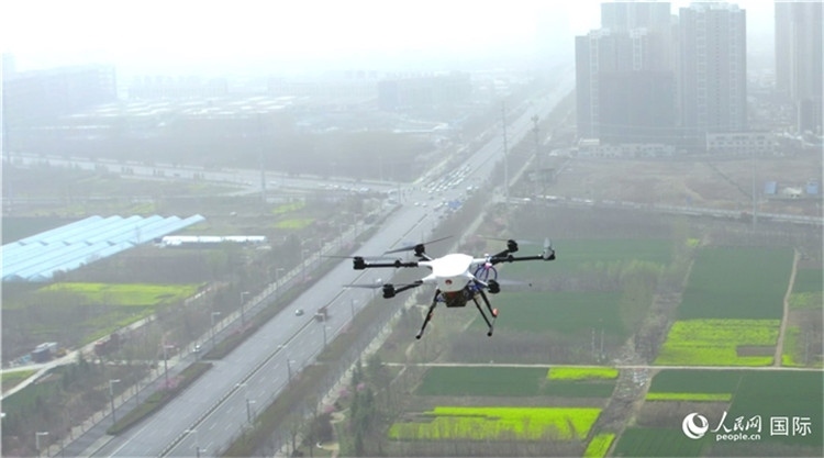 無人機。人民網記者 劉寧攝