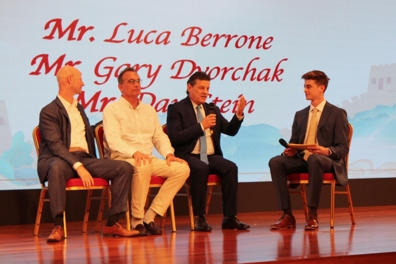 2、在故事分享環(huán)節(jié)，多名友好人士分享他們與中國的故事。 伊莎貝爾·羅德里格斯攝