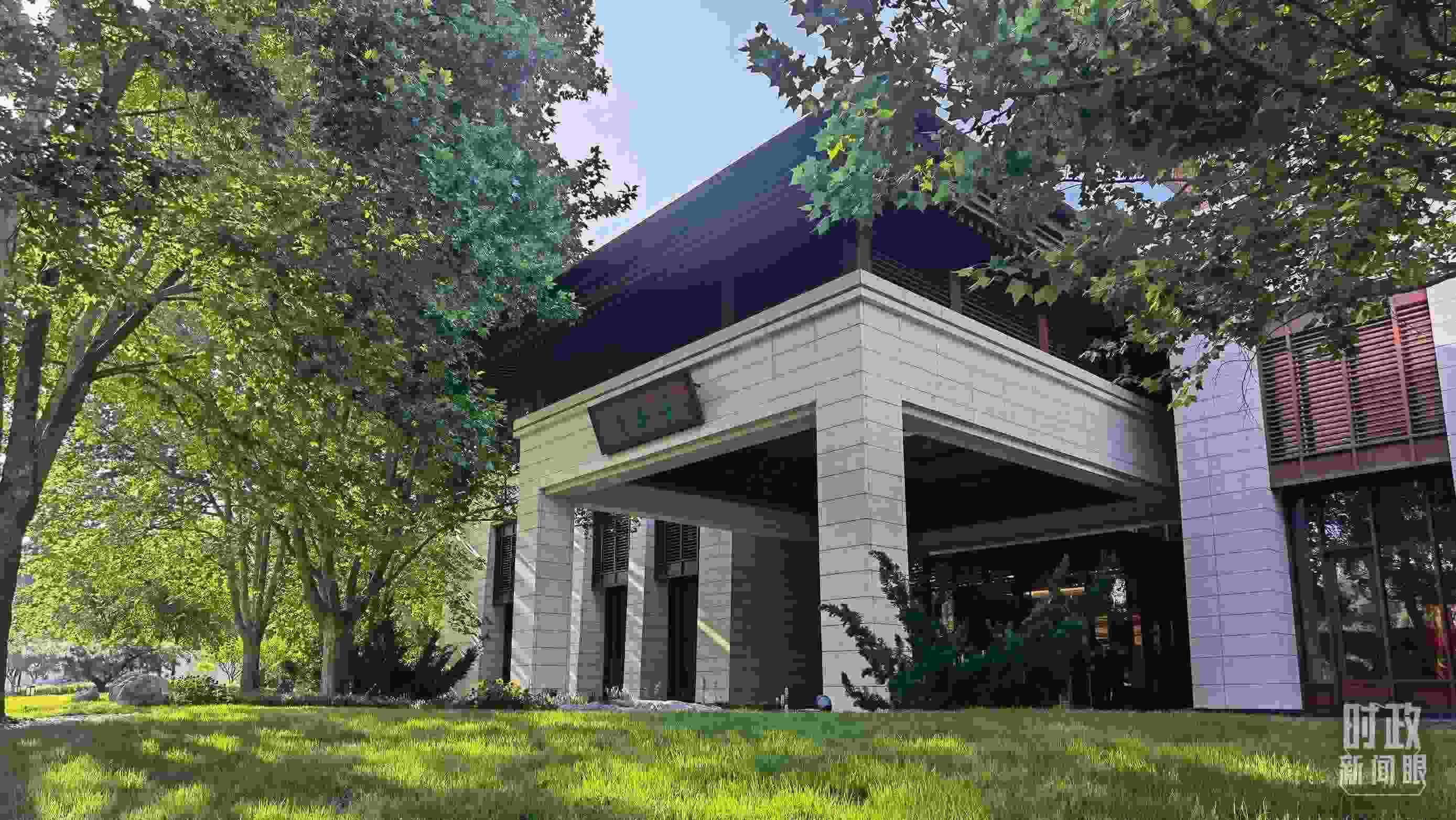 △釣魚臺芳華苑。（總臺央視記者石丞拍攝）