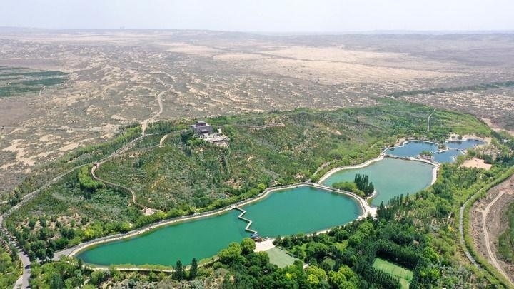 △2023年6月7日，寧夏靈武市白芨灘國家級(jí)自然保護(hù)區(qū)。