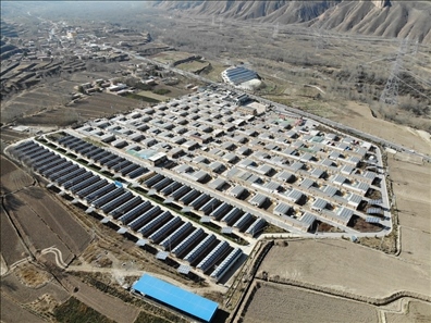 這是2020年11月6日拍攝的班彥新村全貌（無(wú)人機(jī)照片）。新華社記者 戴天放 攝