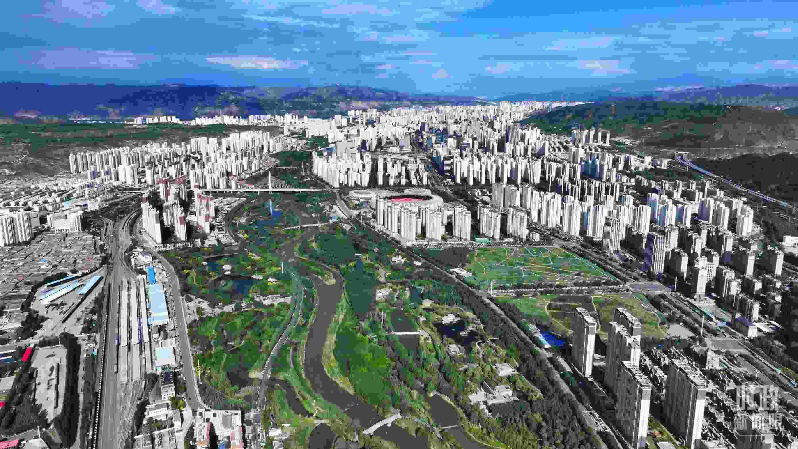 △青海西寧。（總臺央視記者范凱拍攝）