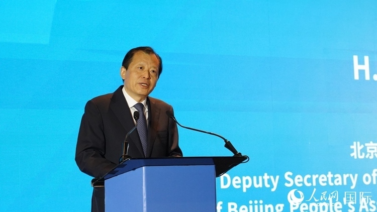 劉偉副書記致辭。人民網(wǎng) 劉暢攝