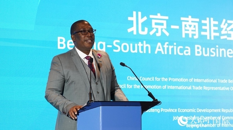 勒蘇非省長致辭。人民網(wǎng) 劉暢攝